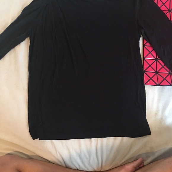 Dries van Noten Draped 3/4 Sleeve Blouse - Picture 4 of 6